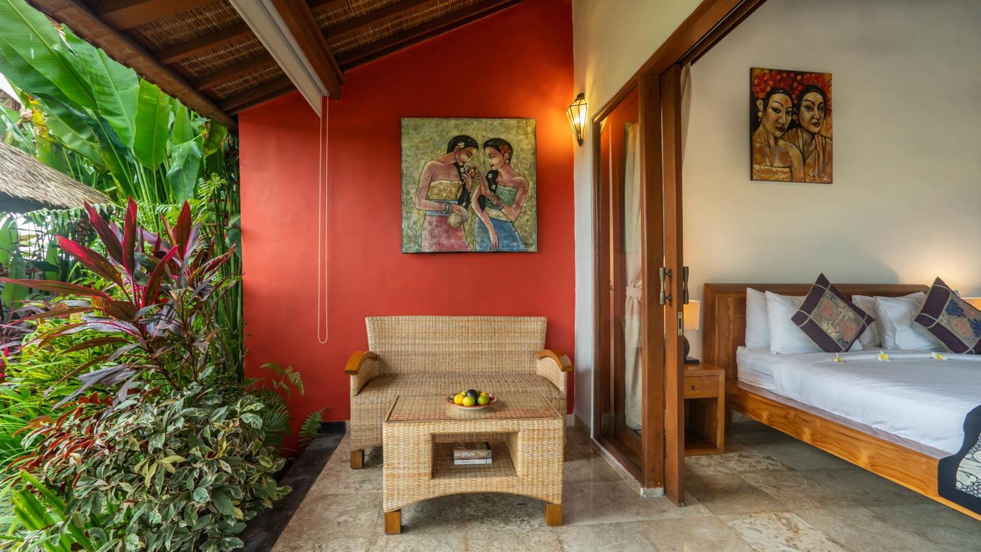 Villa Maya Ubud, Peaceful Rice Field View ภายนอก รูปภาพ