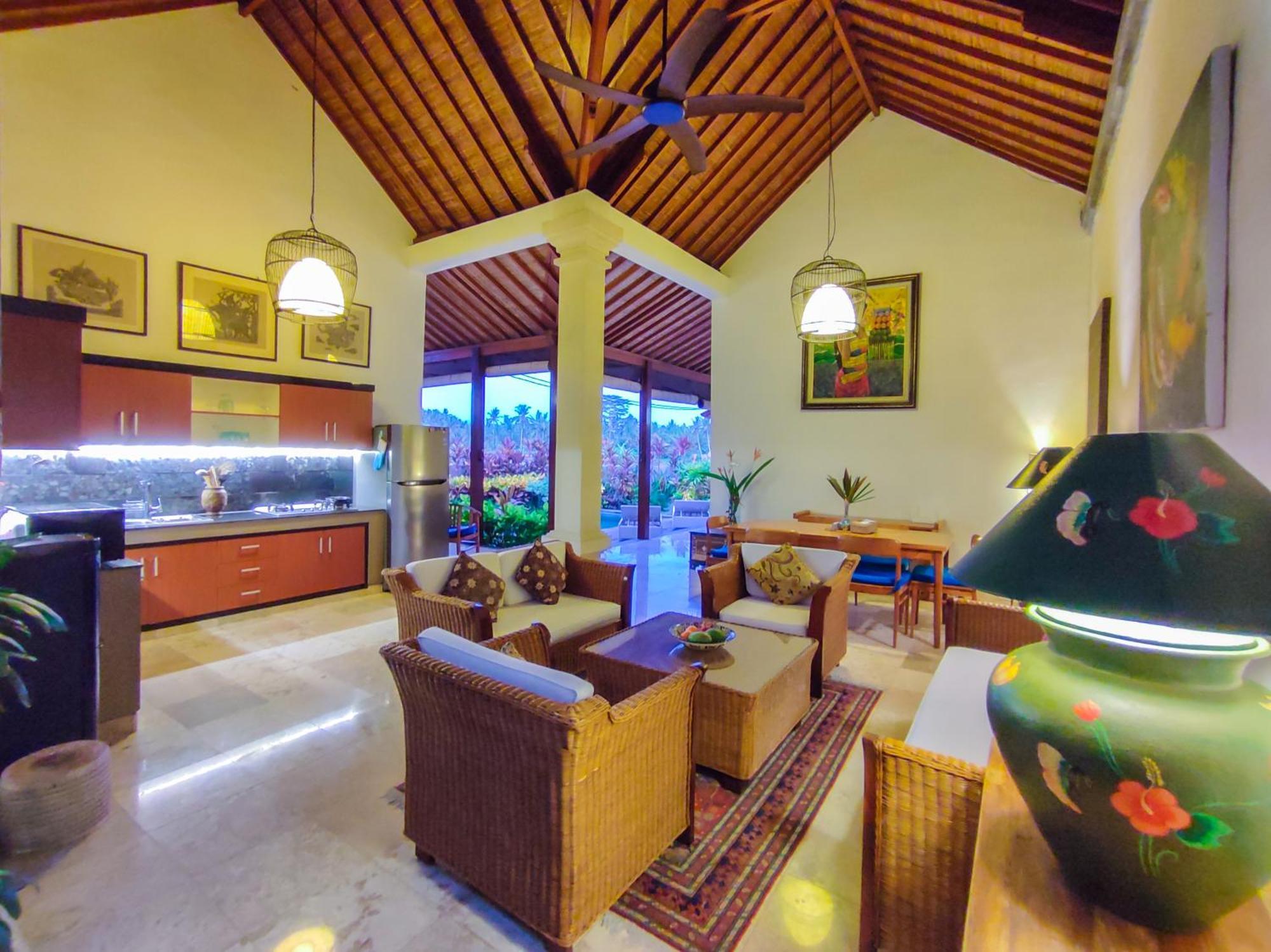 Villa Maya Ubud, Peaceful Rice Field View ภายนอก รูปภาพ